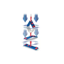 SUPPORT SPEEDY 40X11CM BLEU