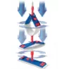 SUPPORT SPEEDY 40X11CM BLEU