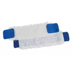 Frange à boutons en coton blanche pour support CLICK