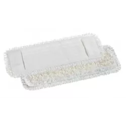 Frange à poches microfibre blanche 50x16cm