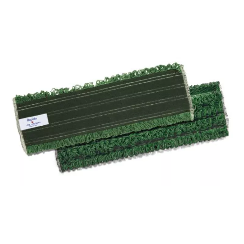 FRANGE VELCRO MICROFIBRE RAPIDO VERT 40X10CM