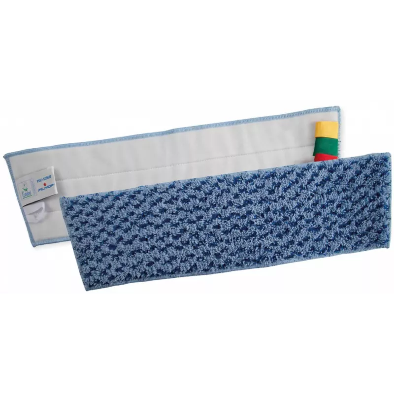 FRANGE VELCRO MICROFIBRE MICRO-ACTIVA BLEU 60CM