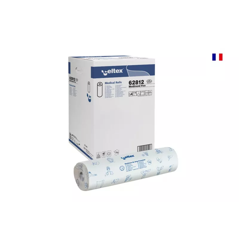 Draps d'examen 50 cm x 35 cm pure ouate