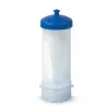 Réservoir transparent 650 ml pour balai réservoir Unilav avec couvercle bleu
