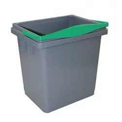 SEAU 4 L GRIS - ANSE VERTE