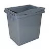 SEAU 4 L GRIS - ANSE GRISE