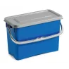 SEAU RECTANGULAIRE 8L BLEU + COUVERCLE 2020