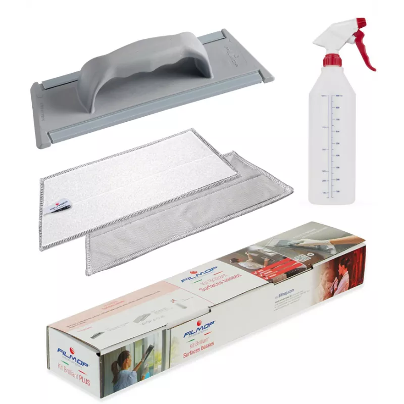 Kit de nettoyage BRILLIANT - surfaces basses FILMOP