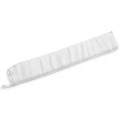 Housse MF 40cm blanche fils ras pour support de dépoussiérage