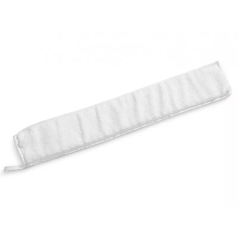 Housse MF 40cm blanche fils ras pour support de dépoussiérage