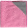 DUAL-T - lavette multiusage en microfibre rose avec angle grattant