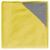 DUAL-T - lavette multiusage en microfibre jaune avec angle grattant