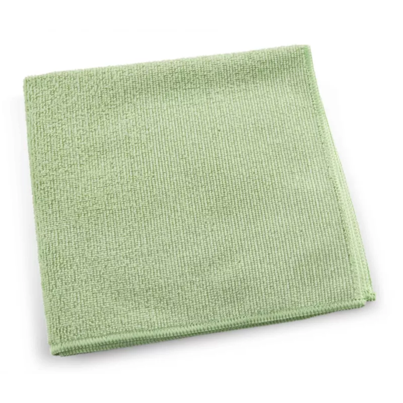 ECOLABEL MULTI-T - lavette multiusage verte en ultra-microfibre