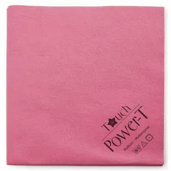 Lavette POWER-T 40x40cm rouge – paquet de 5