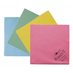 Lavette POWER-T 40x40cm jaune – 20 paquet de 5