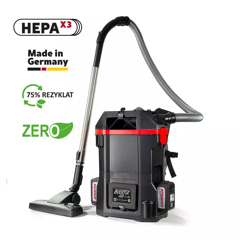 Aspirateur dorsal Boostix IGO Zéro sans batterie ni chargeur