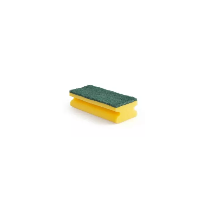 Éponge multiusage avec fibre abrasive