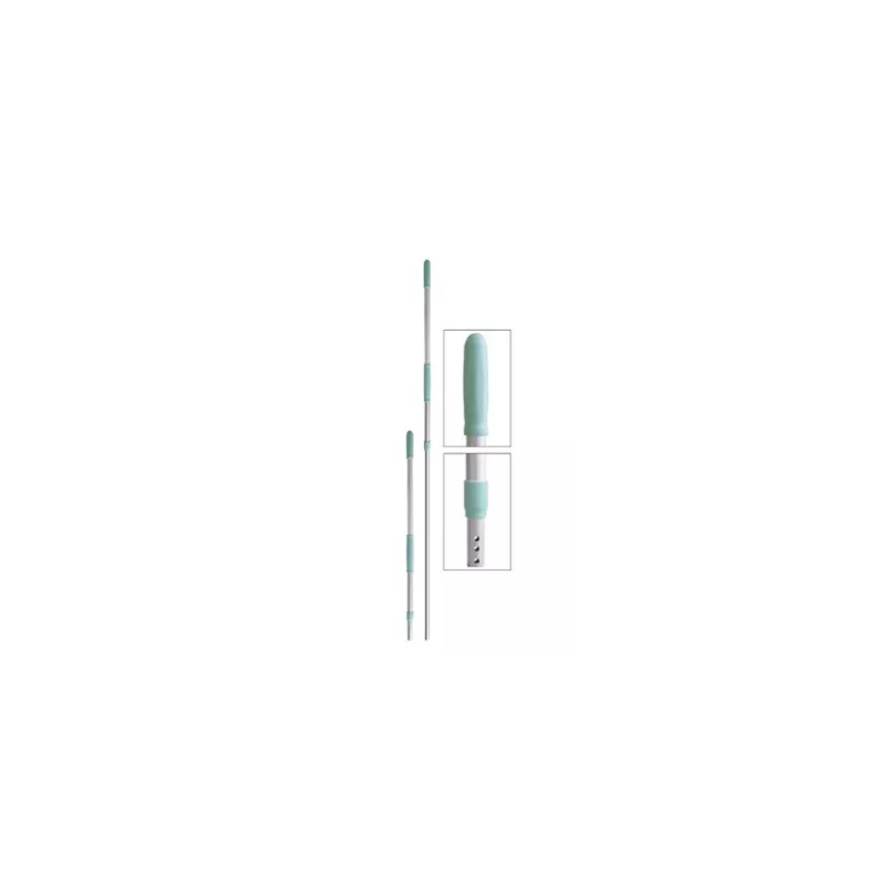 Manche télescopique 97-184 cm 2 pièces, antibactérien