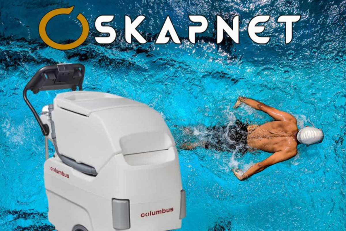Autolaveuse INOX Idéale pour les centres nautiques